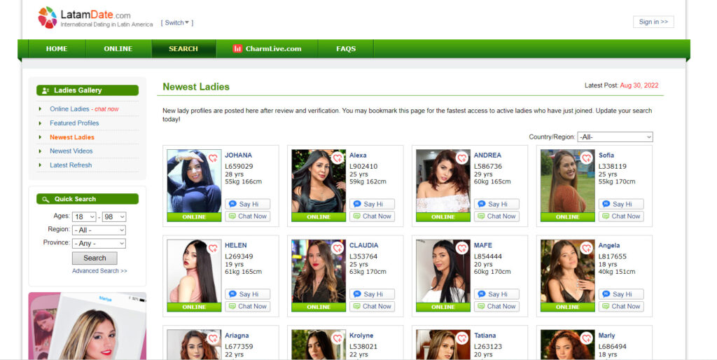 ColombiaLady women profiles